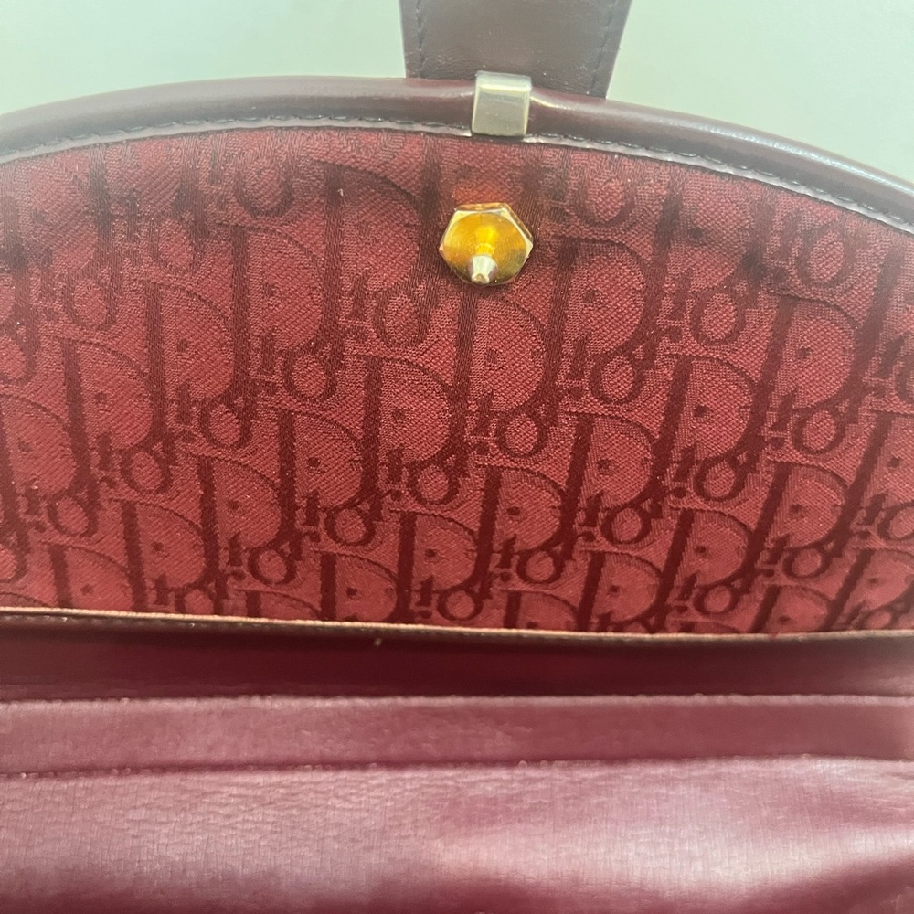 Authentic monogram vintage Christian Dior crossbody bag - Picture 13 of 14